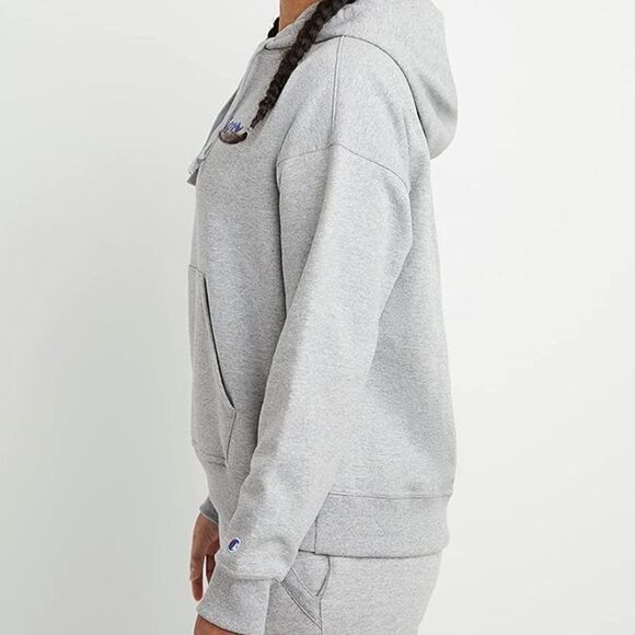 CHAMPION Hooded Sweatshirt heather creek tweed size XL NWT In pkg - Picture 3 of 5